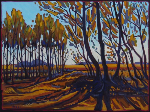 Emil's Corner, Baker Creek Shadows
36 x 48   $$3850